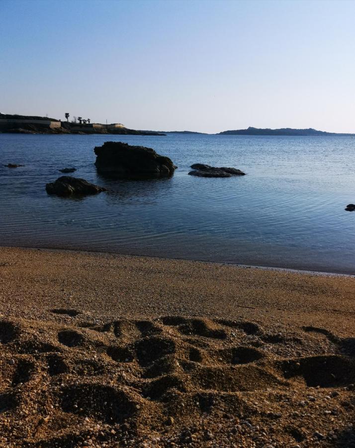 Maison Bord De Mer Six-Fours-les-Plages Esterno foto